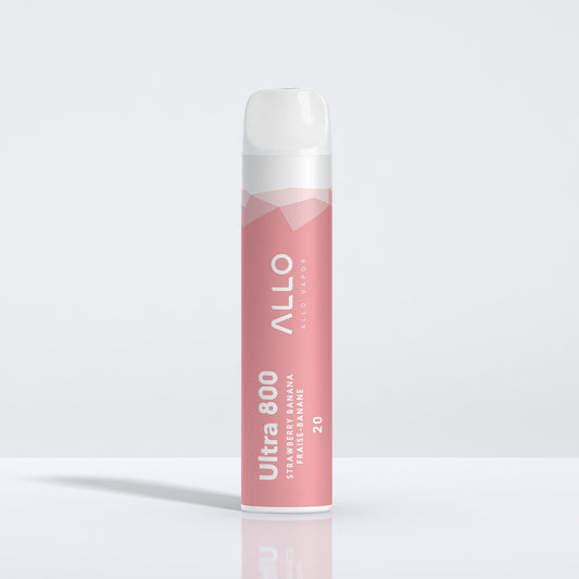 Allo 800 Fraise Banane 20 mg/ml jetable 