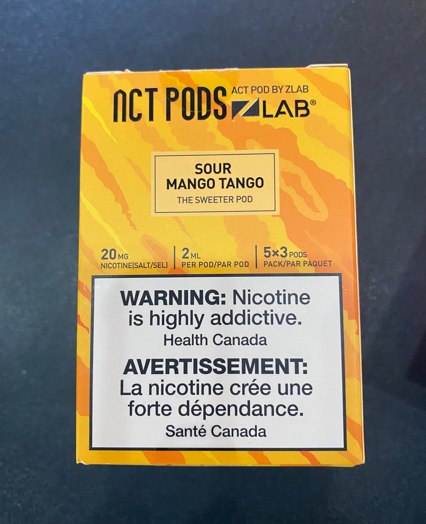 Z pods mangue acidulée tango