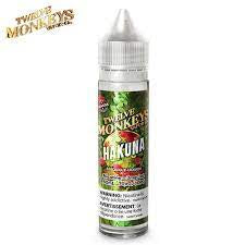 E-liquide Twelve Monkeys (Hakuna) 0 mg sans nicotine