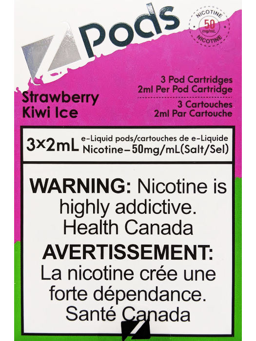 Z pods strawberry kiwi ice (Provincial)