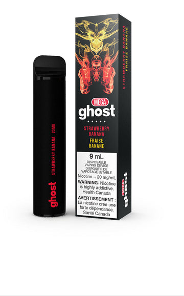 Ghost mega fraise banane 20 mg/ml jetable