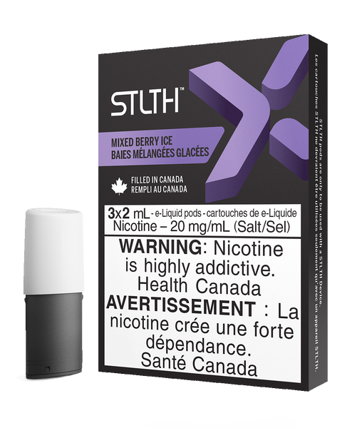 Stlth x mixed berry ice 20mg pods