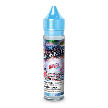 Twelve monkeys e liquid haven iced  6mg/60mL