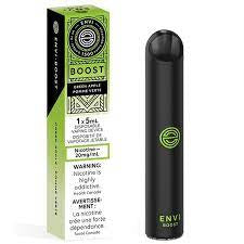 Envi Boost Green Apple 20mg/ml disposable