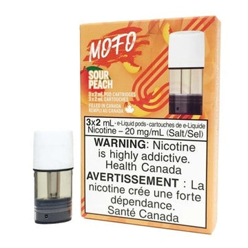 Stlth Mofo Sour Peach 20mg pods( Provincial)