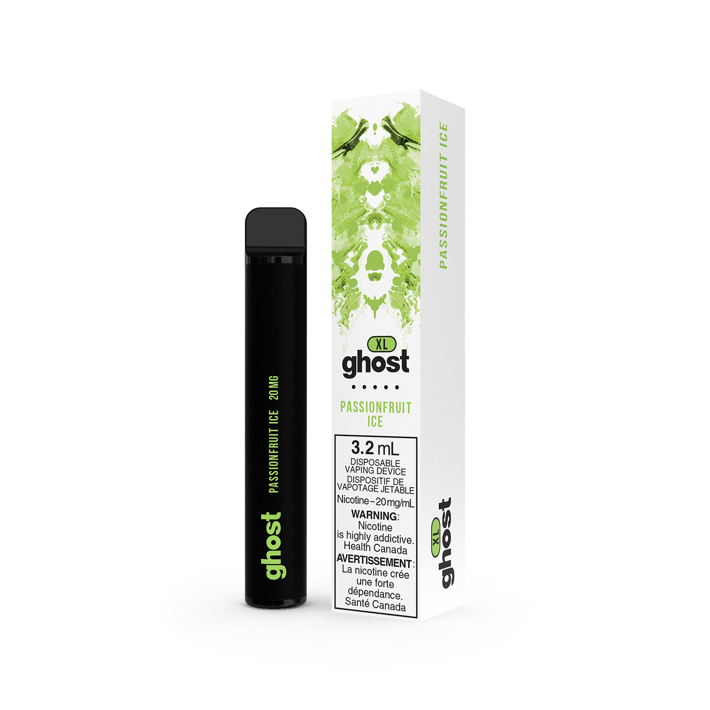 Ghost xl passionfruit ice 3.2ml disposable