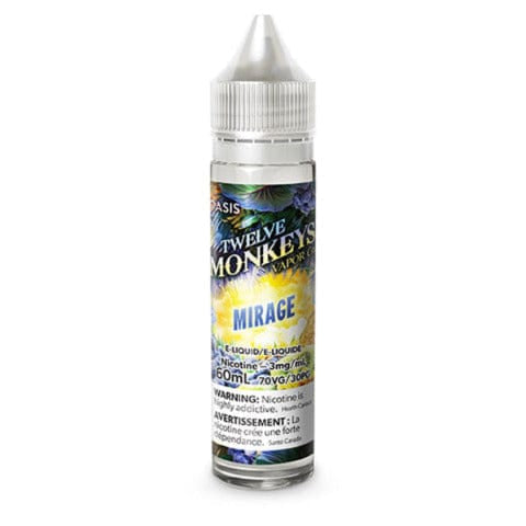 Twelve Monkeys e liquid(Mirage) 6mg/60mL