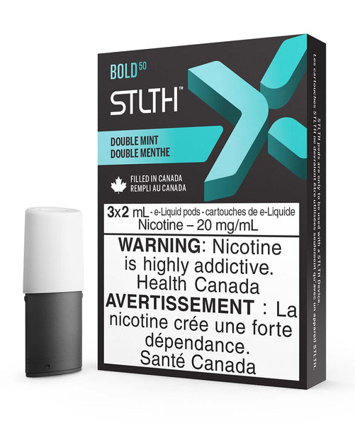 Gousses Stlth x bold50 double menthe 20 mg