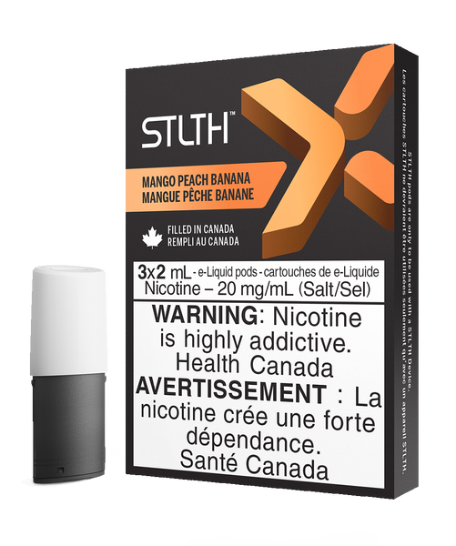 Stlth x mango peach banana 20mg pods