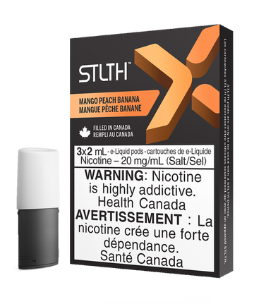 Gousses de Stlth x mangue pêche banane 20 mg