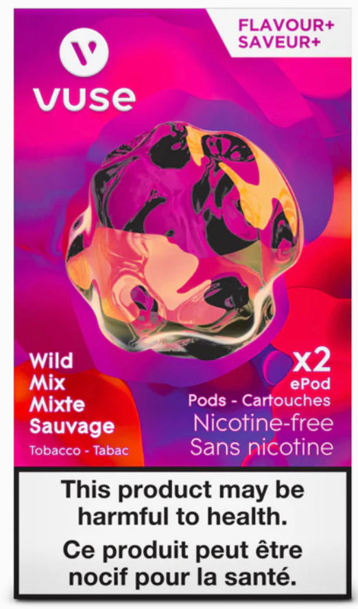 Vuse epod wild mix sans nicotine