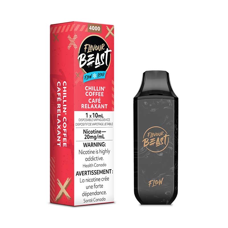 Flavour beast flow 4000 Chillin coffee iced 20mg/ml disposable