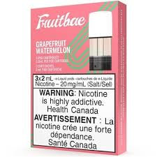 Gousses de pamplemousse et de pastèque de Stlth Fruitbae 20 mg