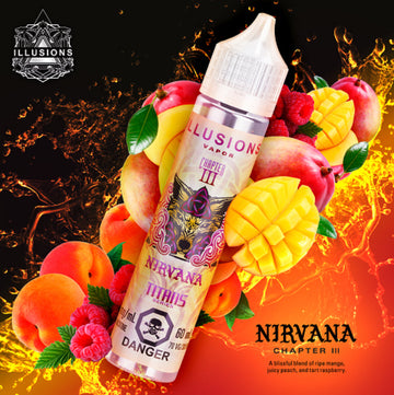 Illusions e-liquid nirvana 6mg/mL 60 mL