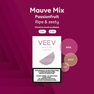 Veev epod Mauve Mix Passionfruit 18mg/ml (Provincial)