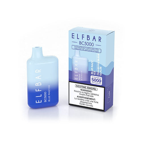 Elfbar BC5000 Blue razz ice 20mg/ml disposable