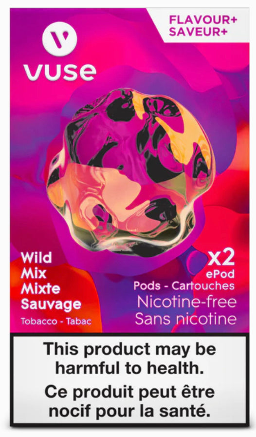 Vuse epod wild mix sans nicotine