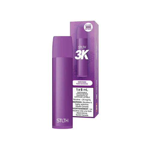 Stlth 3k Grape punch 20mg/ml disposable