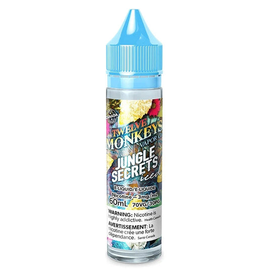 E-liquide Twelve Monkeys Jungle Secrets Iced 3 mg/60 ml