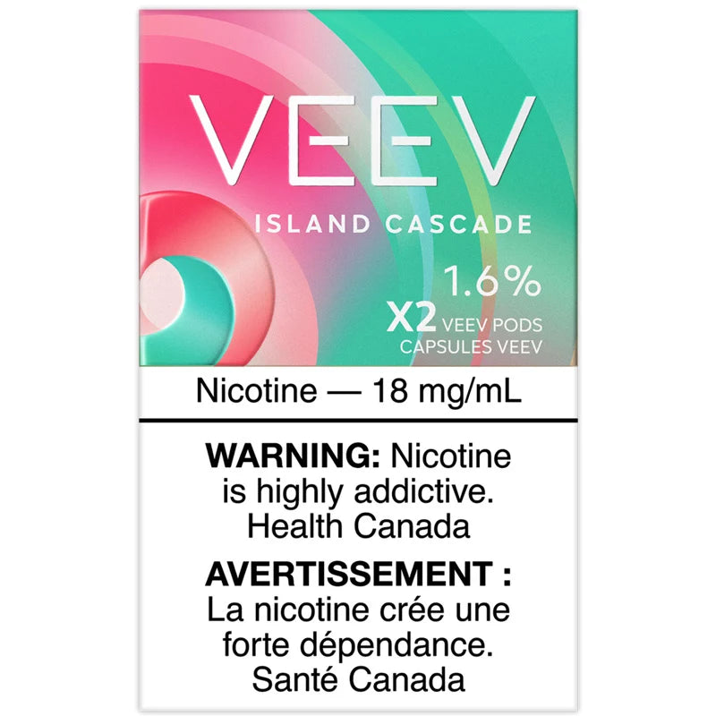 Veev epod Island Cascade 18mg/ml (Provincial)