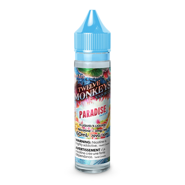 E-liquide Twelve Monkeys Paradise Ice 0mg/60mL 