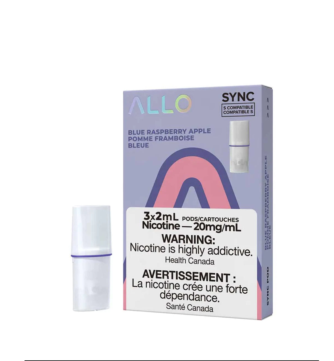 Allo Sync framboise bleue pomme 20 mg