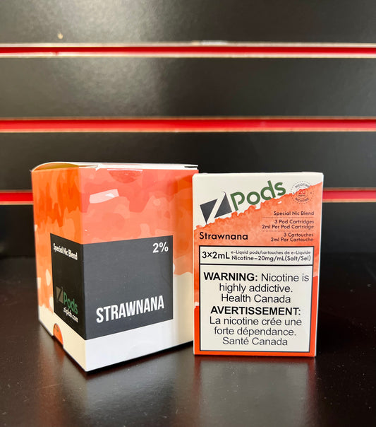 Z pods strawnana