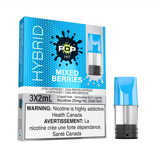 Pop hit hybrid mixed berries pods