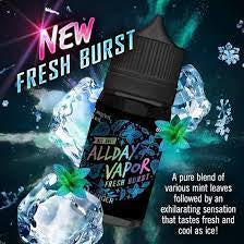 All day vapor fresh burst 20mg/30ml