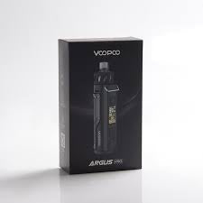 Argus pro carbon fiber and black vaping device kit