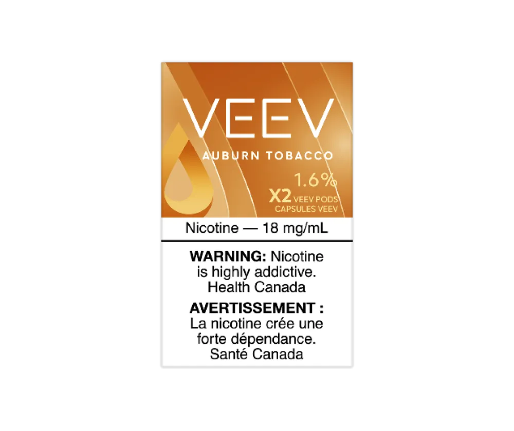 Veev epod Auburn Tobacco 18 mg/mL (Provincial)