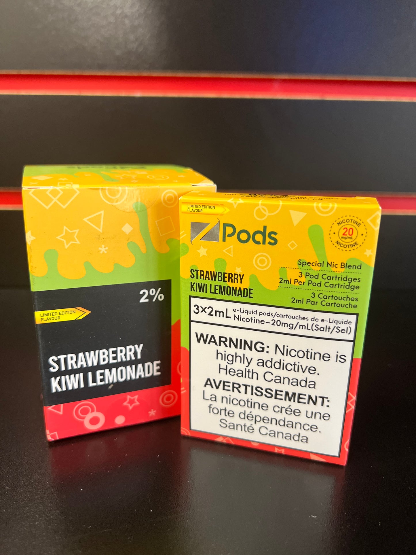 Z pods limonade fraise kiwi