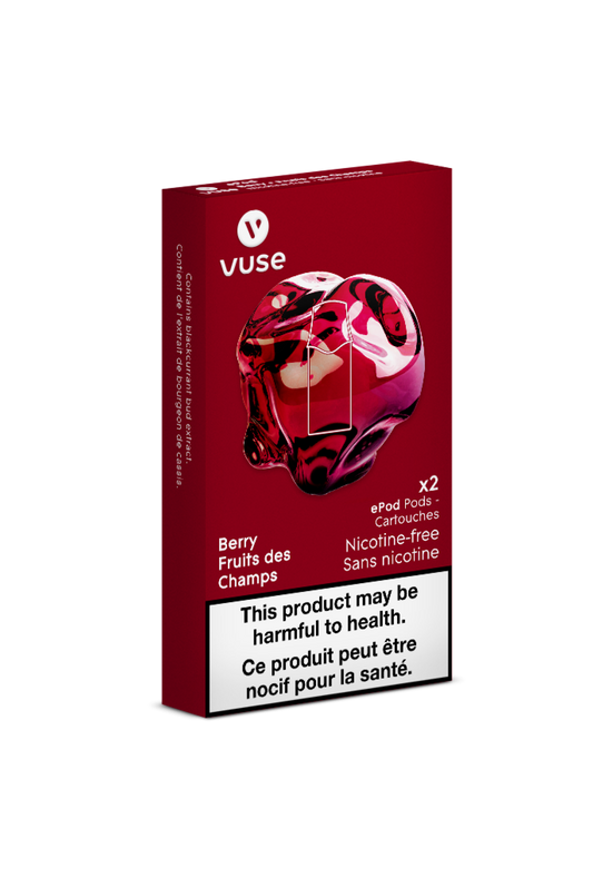 VUSE epod baies sans nicotine