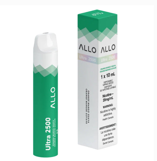 Allo 2500 orange mango guava 20mg/ml disposable