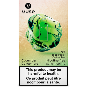 Vuse epod cucumber Nicotine free