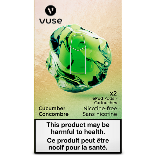 Vuse epod cucumber Nicotine free