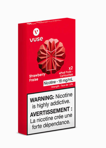 Vuse epod strawberry 18mg/ml