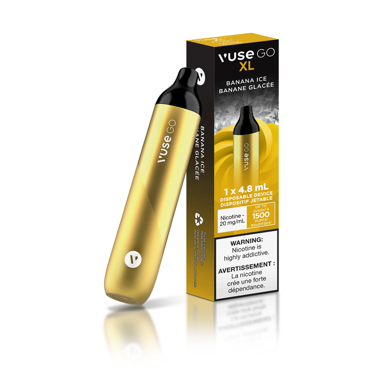 Vuse go xl Banana ice 20mg/ml disposable