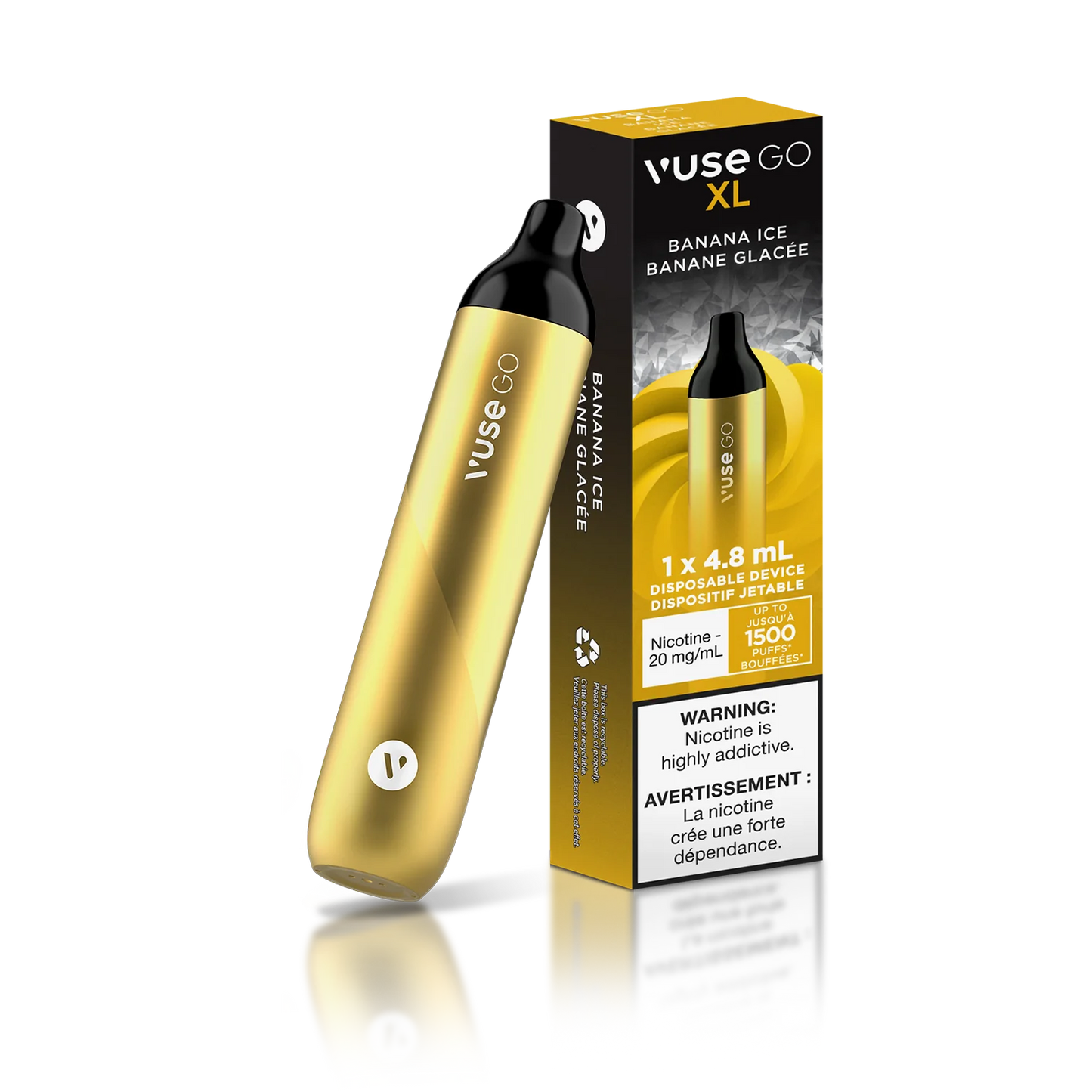 Vuse go xl Banana ice 20mg/ml disposable