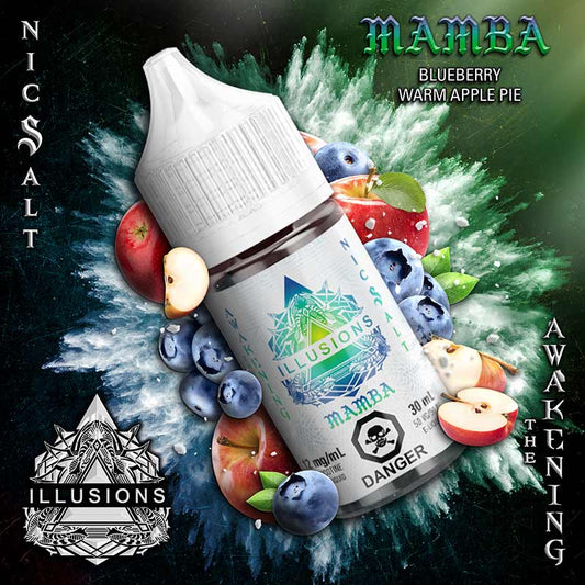 Illusion e liquid mamba blueberry apple pie 20mg/30ml