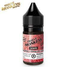 E-liquide Douze singes saimiri 10mg/30ml