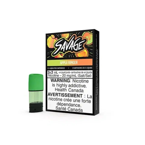 Stlth savage apple ringer 20mg pods