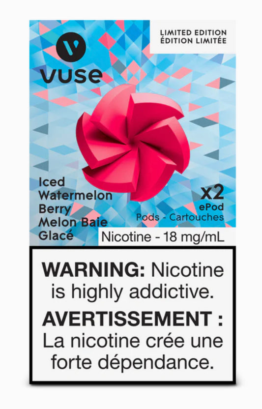 Vuse epod iced watermelon berry 18mg/ml