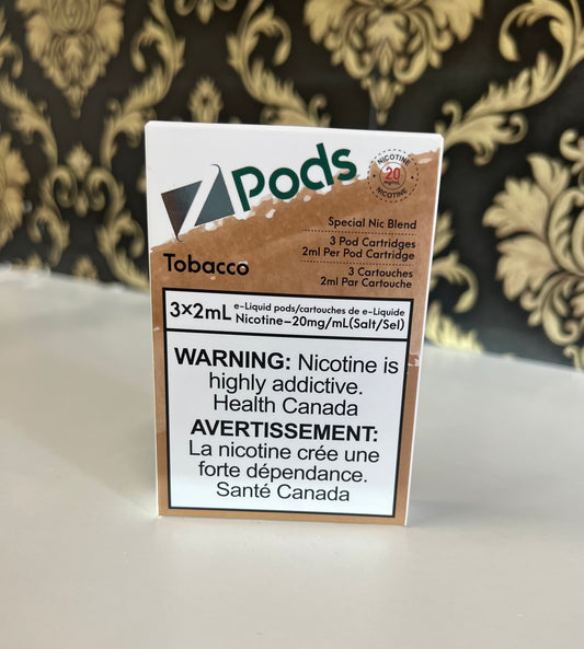 Z pods tobacco