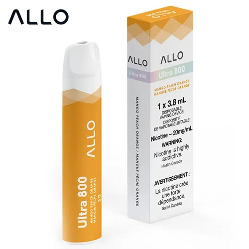 Allo 800 mango peach orange 20mg/ml disposable