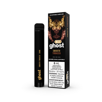 Tabac jetable Ghost max smooth 20 mg/ml