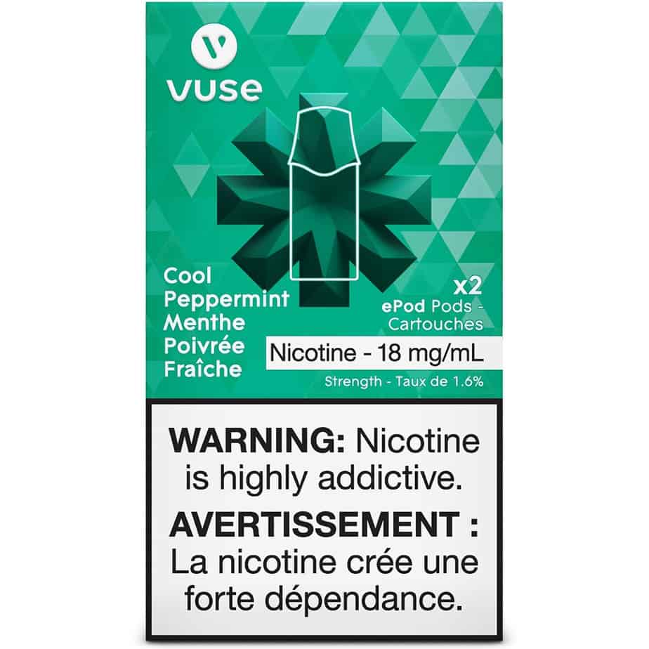 Vuse epod menthe poivrée fraîche 18 mg/ml