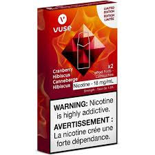 Vuse epod cranberry  hibiscus  limited edition