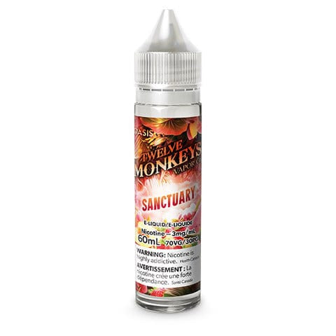 Twelve Monkeys e liquid (Sanctuary) 6mg/60mL