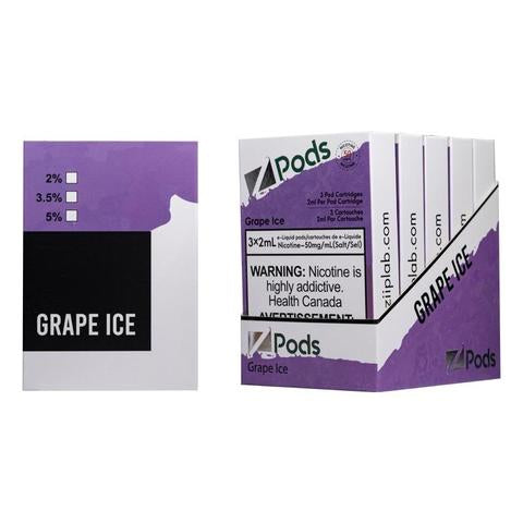 Z pods ice grape